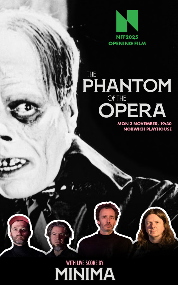 希少　Phantom Museum's The Short Films Norwich Film Festival: The Phantom of the Opera (1925) + Live